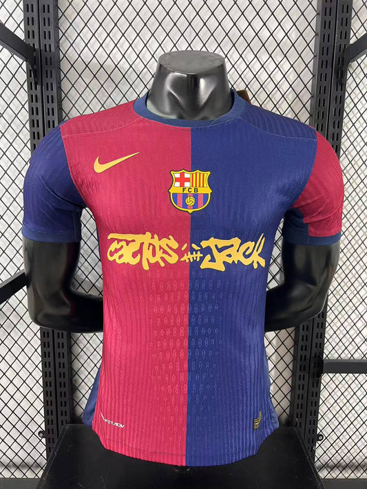 2025 Barca x Travis Scott  Special shirt