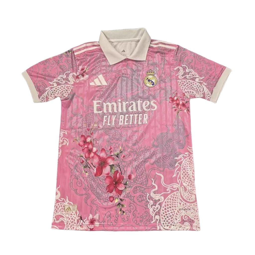26/27 Real Madrid Flower & Dragon Special Jersey（pink）