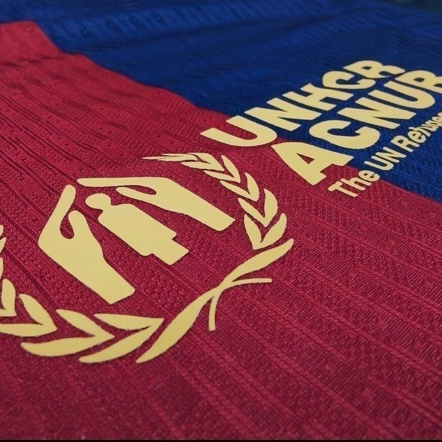 25/26 Barcelona Home x Travis Scott Soccer Jersey
