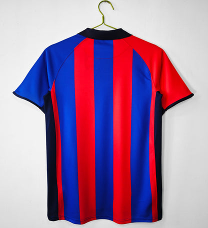 01/02 Barcelona home jersey