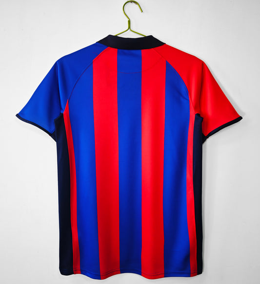 01/02 Barcelona home jersey