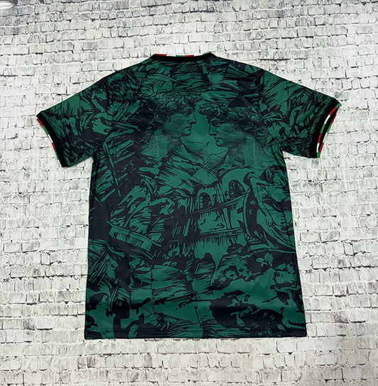 24/25 Italy × Stussy Green Special Jersey