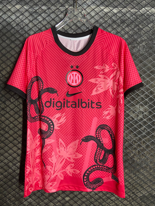 Maillot Inter Milan Double Black Snake Red 24/25