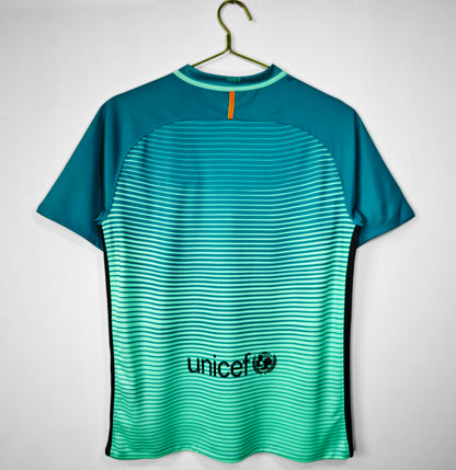 16/17 Barcelona second away jersey