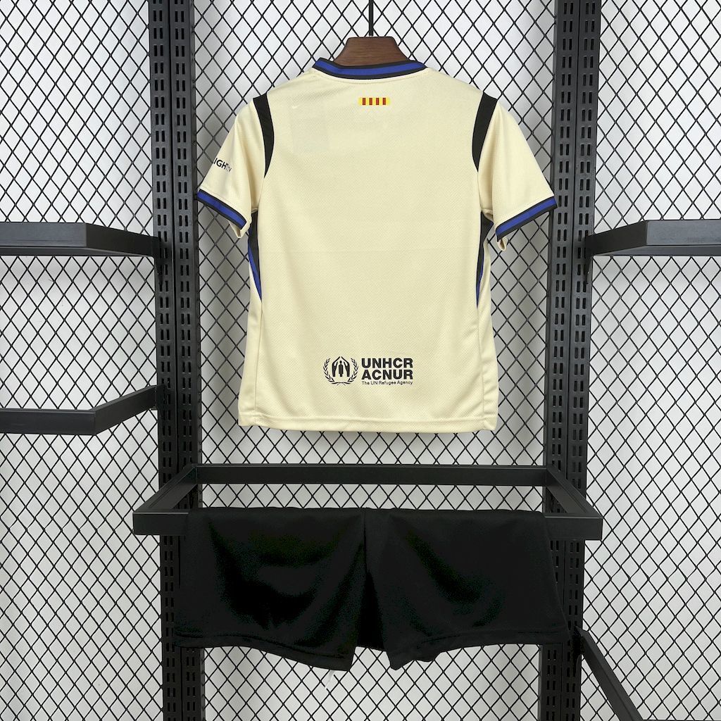 25/26  Barcelona Away Kids Kit