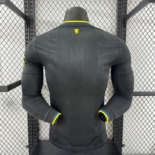 25/26 Manchester United second away long-sleeved