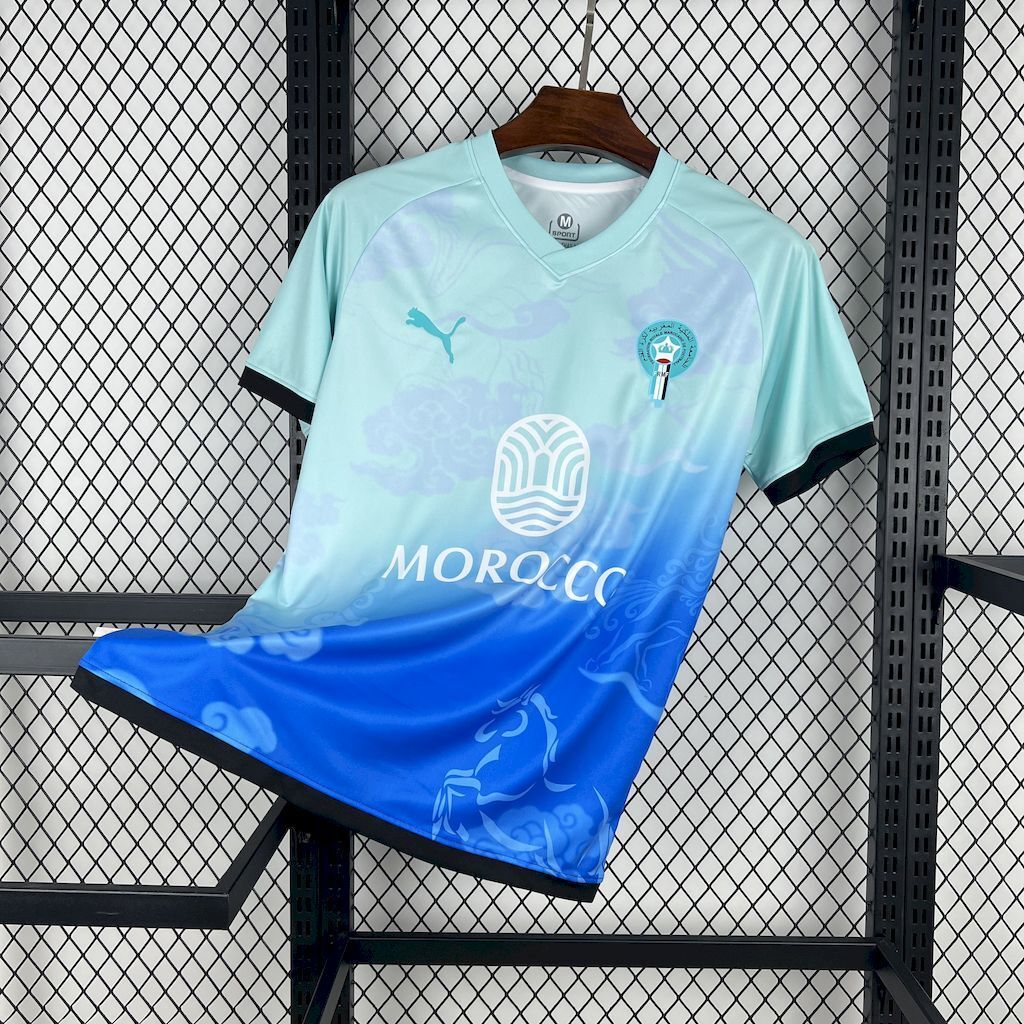 2025 Morocco Special Blue  Jersey