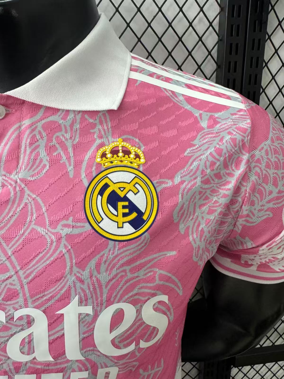 Real Madrid Pink Dragon Special Edition Jersey  POLO