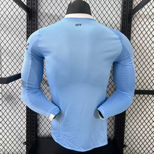 25/26 Manchester City home long sleeved jersey