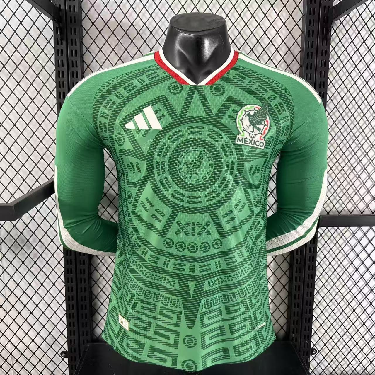 2026 World Cup Mexico home long sleeved jersey