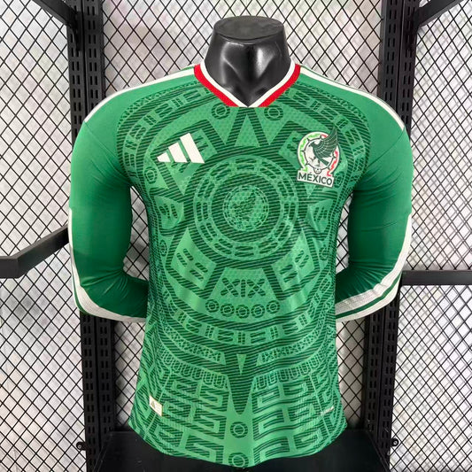 2026 World Cup Mexico home long sleeved jersey