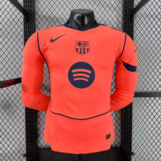 25/26 Barcelona's second away long sleeved jersey