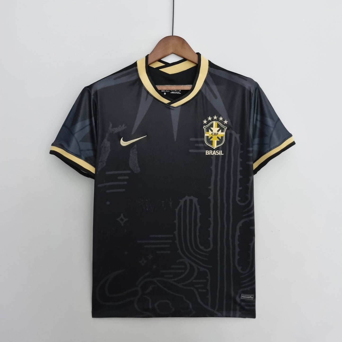 2022 Brazil Black Jersey