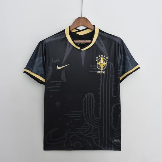 2022 Brazil Black Jersey